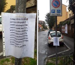 Posto auto da invalido, ma è sempre occupato