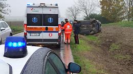 Fuoristrada: mamma e figlioletta al pronto soccorso