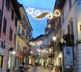 Luminarie natalizie, prove generali