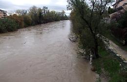 FOTO Maltempo, il fiume Serio sotto osservazione