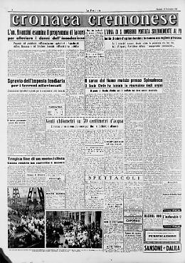 L’urna di S. Omobono portata solennemente al Po