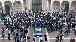 Commozione indescrivibile per l'addio a Silvia Braga