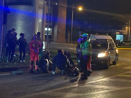 FOTO Mamma e figlia investite da un'auto a Soncino