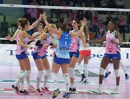 Per E'Più Pomì Casalmaggiore una vittoria in scioltezza  (3-0) 
