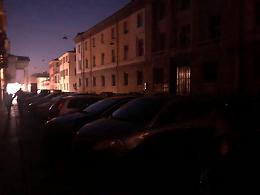 Blackout in centro città