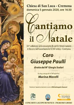 Coro Paulli, concerto in San Luca il 5 gennaio