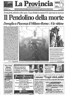 Il Pendolino della morte