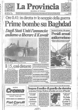 Prime bombe su Baghdad