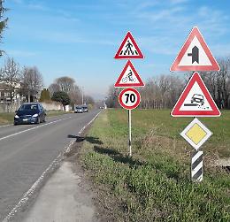Limite ridotto sulla provinciale: dai 90 ai 70 all'ora, nuovi cartelli
