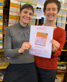 Gratta e vinci, vinti 500mila euro
