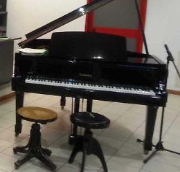Il pianoforte è sparito. "No, è solo in riparazione"