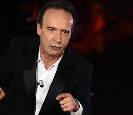 Sanremo: per Benigni picchi di 14,5 milioni e del 60%