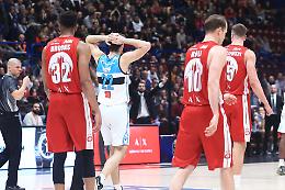 Bomba di Micov sulla sirena, Vanoli ko 77-74 a Milano