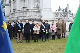 FOTO La commemorazione del Giorno del Ricordo al cimitero di Cremona