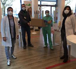  LloydsFarmacia dona 1.020 mascherine filtranti FFP3 al Maggiore