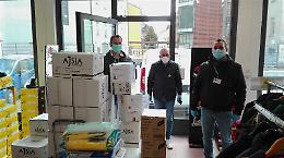 Coronavirus, da Fiab  Cremona donazione di presidi medicali