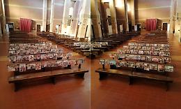 Coronavirus, la chiesa di San Giovanni si è riempita di nuovo... con le foto dei parrocchiani 