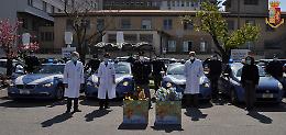 Coronavirus, polizia: uova di Pasqua per gli ospedali in trincea