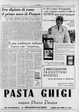 Era dipinto di rosso il primo uovo di Pasqua