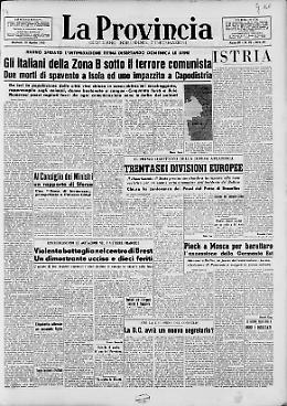 Gli italiani della Zona B sotto il terrore comunista