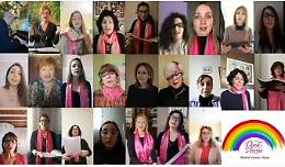 VIDEO Distanti ma unite, le Pink Voices intonano Hallelujah
