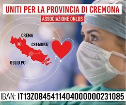 Uniti per la Provincia di Cremona, 76 nuove donazioni