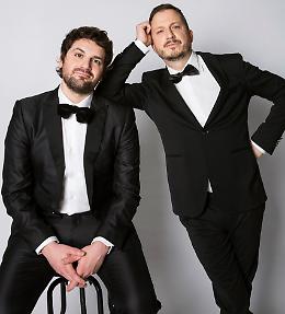 Frank Matano e Francesco Arienzo in "Franci", spettacolo rinviato a venerdì 27 novembre 