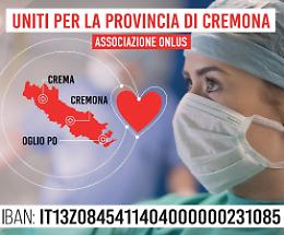 Uniti per la Provincia di Cremona: il carico anti Covid è arrivato e pronto per essere distribuito
