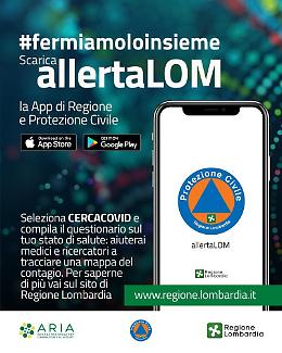 Coronavirus,  Sala: «Scaricate l'app ‘allertaLOM’ e rispondete al questionario»