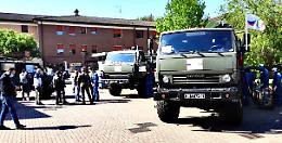 Coronavirus, l’esercito russo sanifica le Rsa
