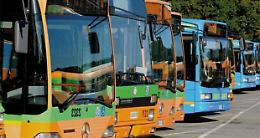  Mezzi più frequenti in ore di punta, marker sui posti