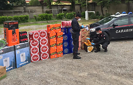 Materiale rubato per 250 mila euro, denunciato per ricettazione