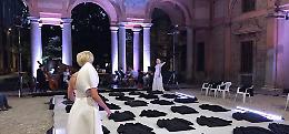 Esami del Monteverdi nel cortile del museo