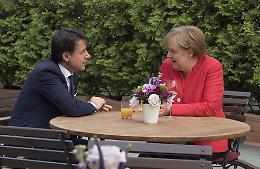 Ue: colloquio telefonico tra Conte e Merkel 