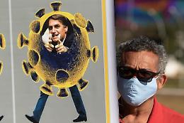 Coronavirus, il Brasile supera 700 mila casi proteste contro Bolsonaro