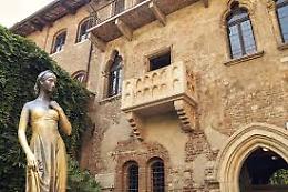 Cortile della 'Casa di Giulietta' riaperto a Verona