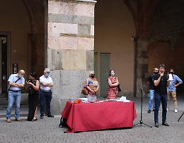 FOTO CremonAiuta, le immagini della cerimonia in cortile Federico II