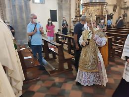 FOTO Festa del patrono, messa con l'arcivescovo di Milano