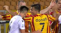 Calcio: morso a Donati, 4 giornate a Patric 