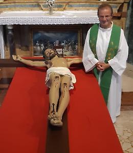 San Bernardino, tornato il crocifisso maggiore