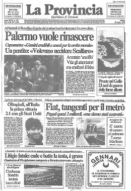 Funerali di Paolo Borsellino
Scalfaro minacciato di morte