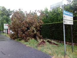 Soresina: grandine, blackout e semafori in tilt