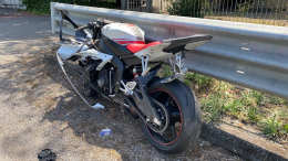 Castelvetro: moto fuori strada, grave centauro