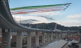 L'Italia riparte, inaugurato il nuovo ponte San Giorgio