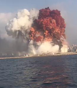 'Io testimone dell'inferno di Beirut, la distruzione in un istante'