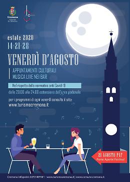 Debuttano i "Venerdì d’agosto": appuntamenti culturali e musica live nei bar