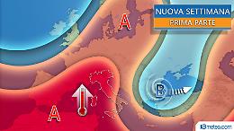 Temperature in aumento e temporali di calore
