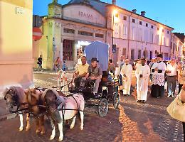 Processione al Santuario per la patrona del territorio
