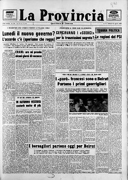  Guerra civile in Libano
