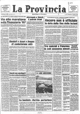 Il lago assassino